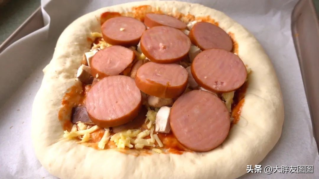 不拉丝的芝士披萨怎么做,简单又好吃的芝士披萨