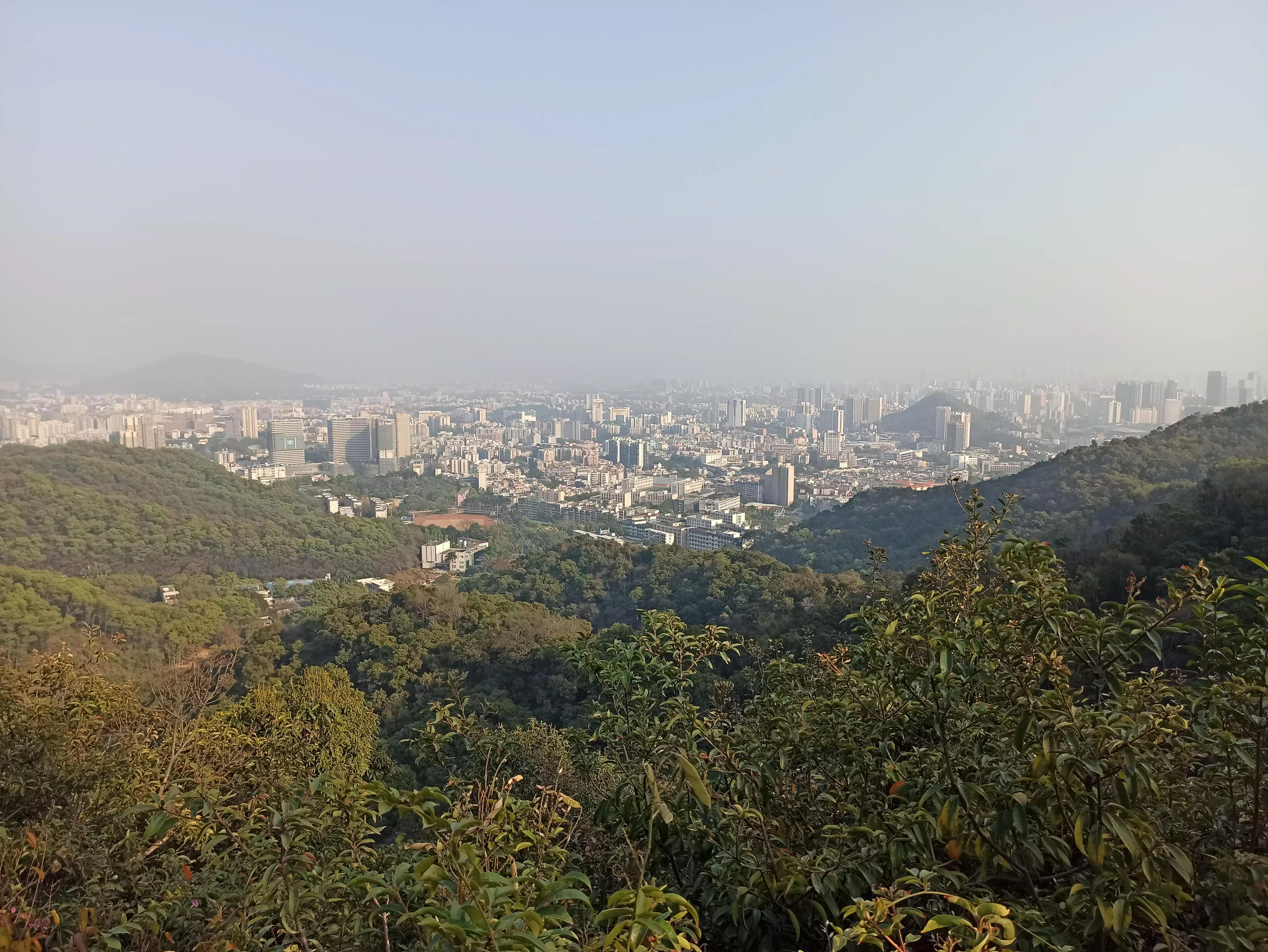 白云山适合徒步吗,一路徒步上白云山