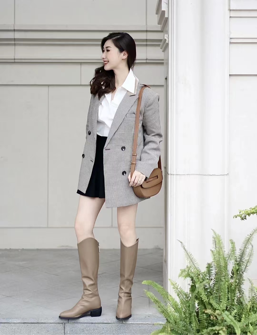 40到50岁秋冬高档女装连衣裙,秋冬搭配简约高级30岁到40岁