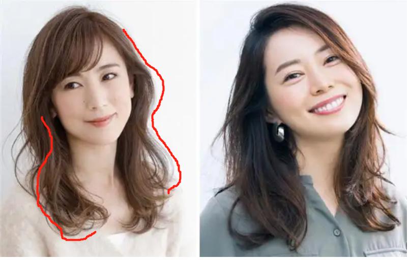 50左右女士流行烫发,40-50女烫发