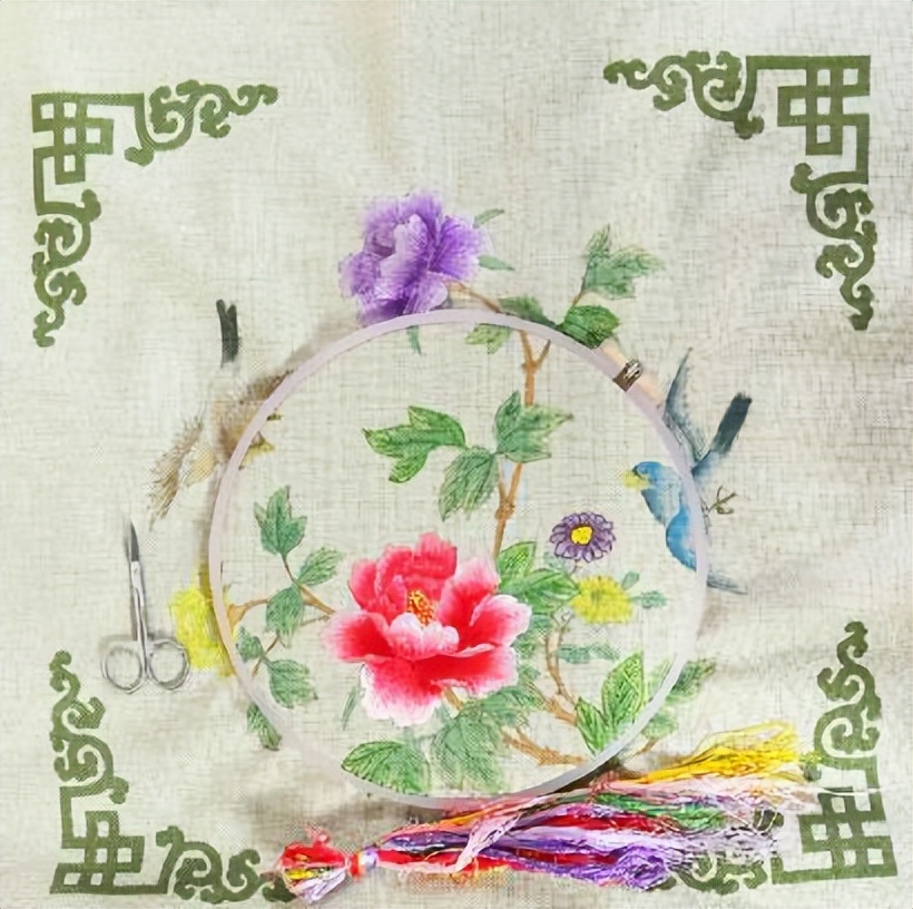 民间民俗手工艺刺绣,山东手工刺绣