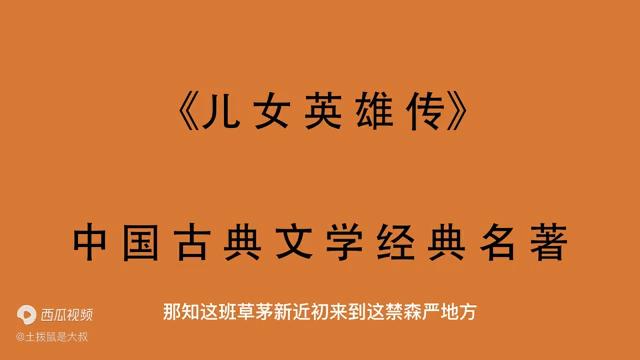 儿女英雄传免费完整版,儿女英雄传40集字幕