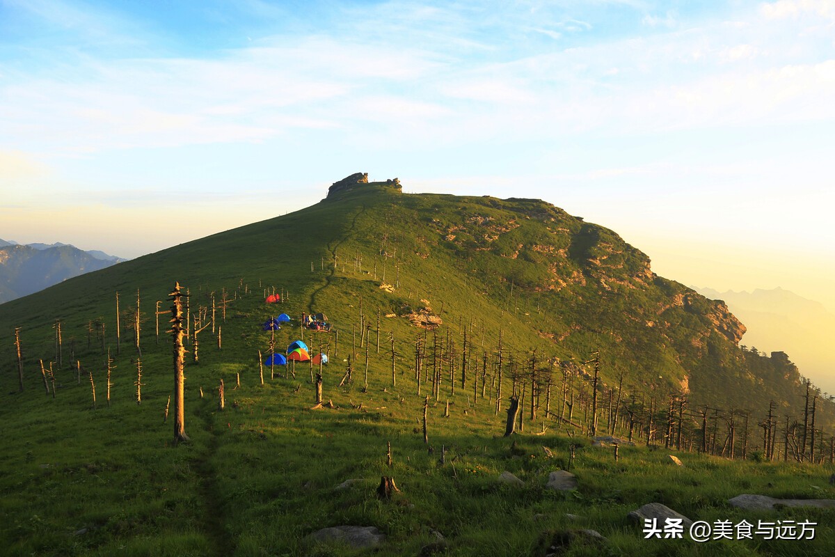 陕西海拔最高的山峰前十名,陕西最高山峰