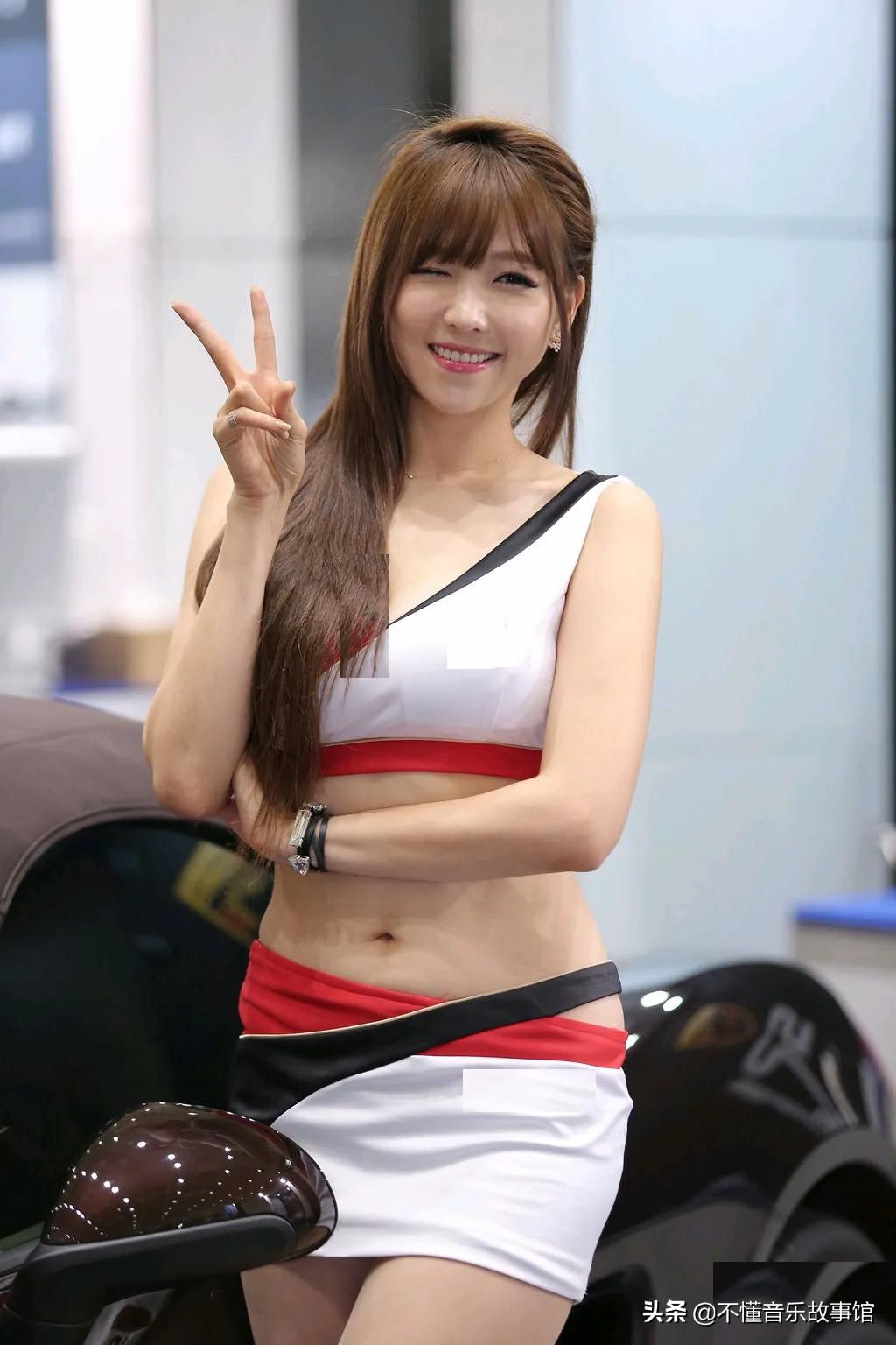 韩国美女车模天生丽质百看不厌,韩国顶级车模女神微笑太迷人了