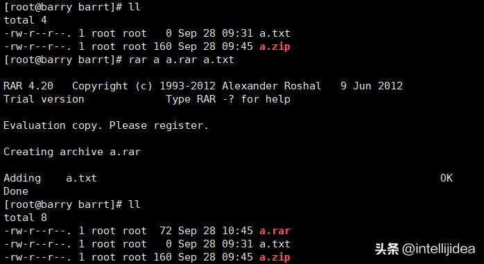 linux中的打包压缩命令的格式,linux压缩打包命令