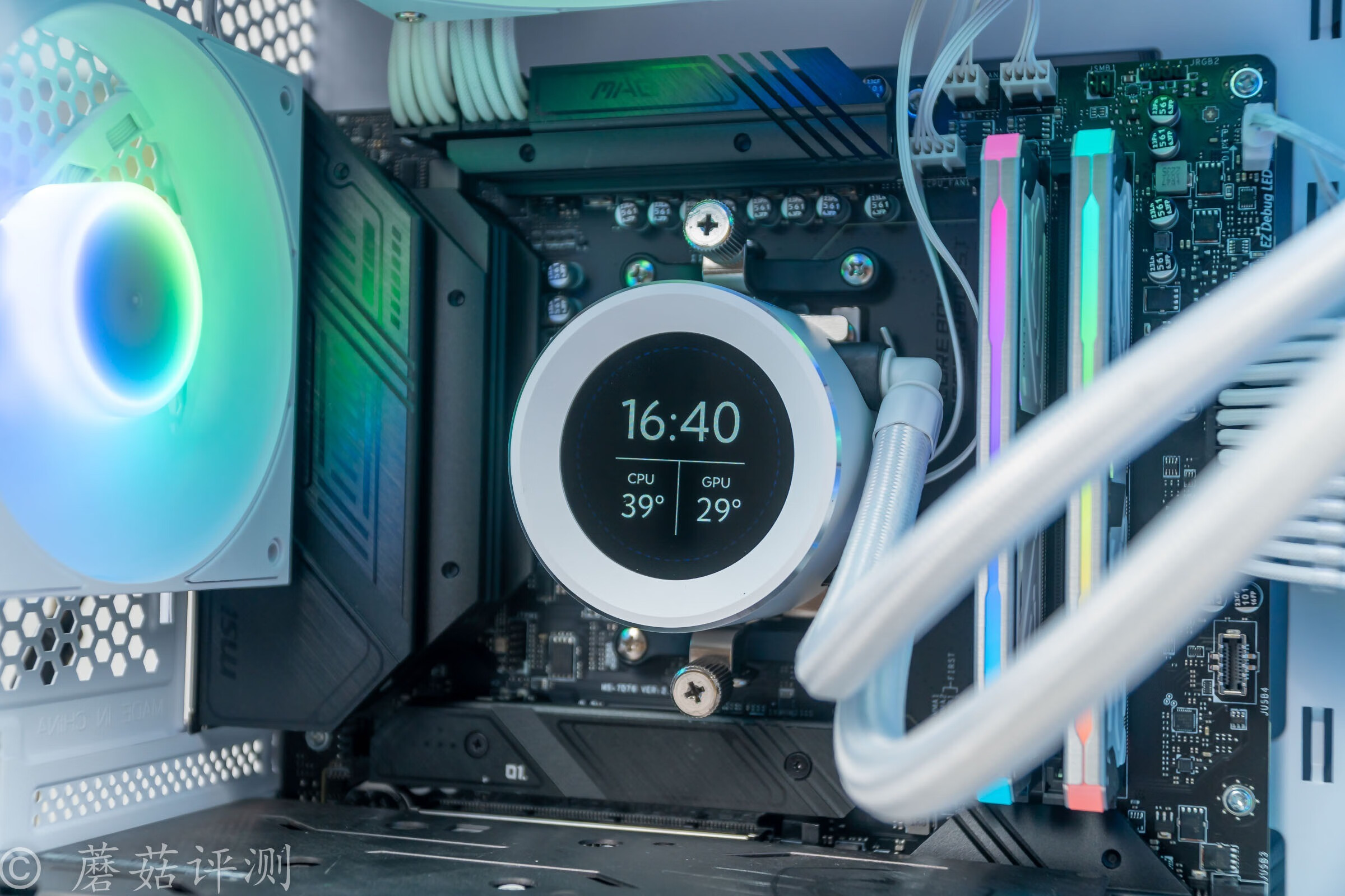 先马静音机箱散热测评,先马易大师进化版matx机箱