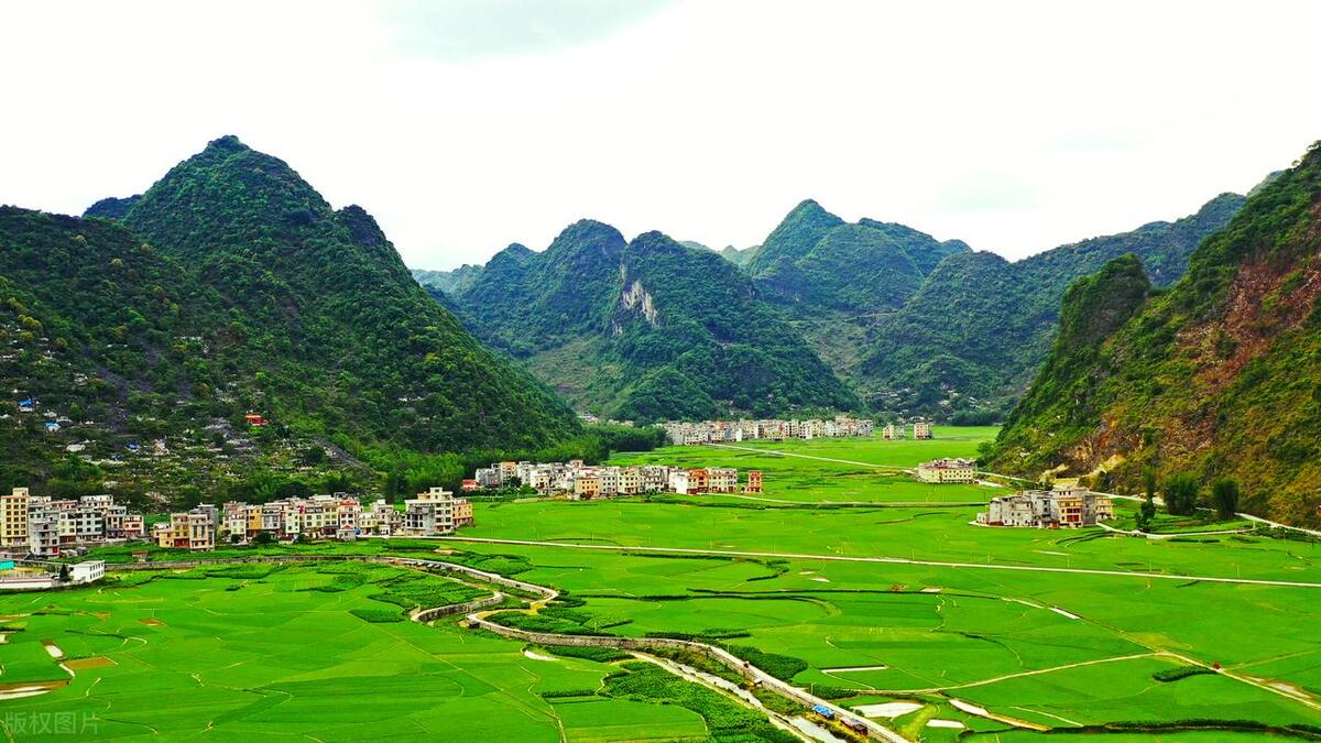 广西农村山水田园美景,广西7处山水田园风光