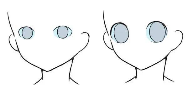 十二星座动漫眼睛画法可爱简单,动漫人物女生眼睛画法各种表情