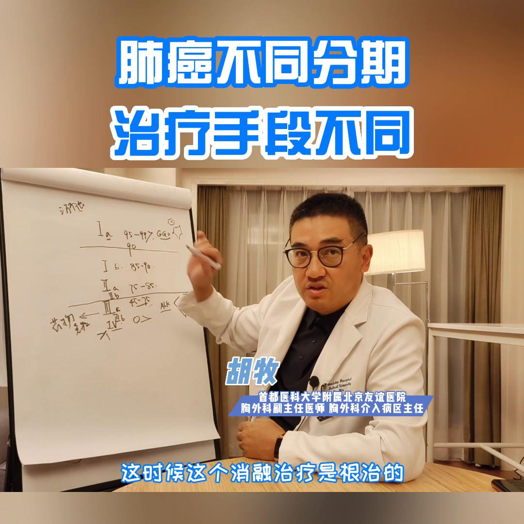 预防肺癌抖音短视频,肺癌不同分期