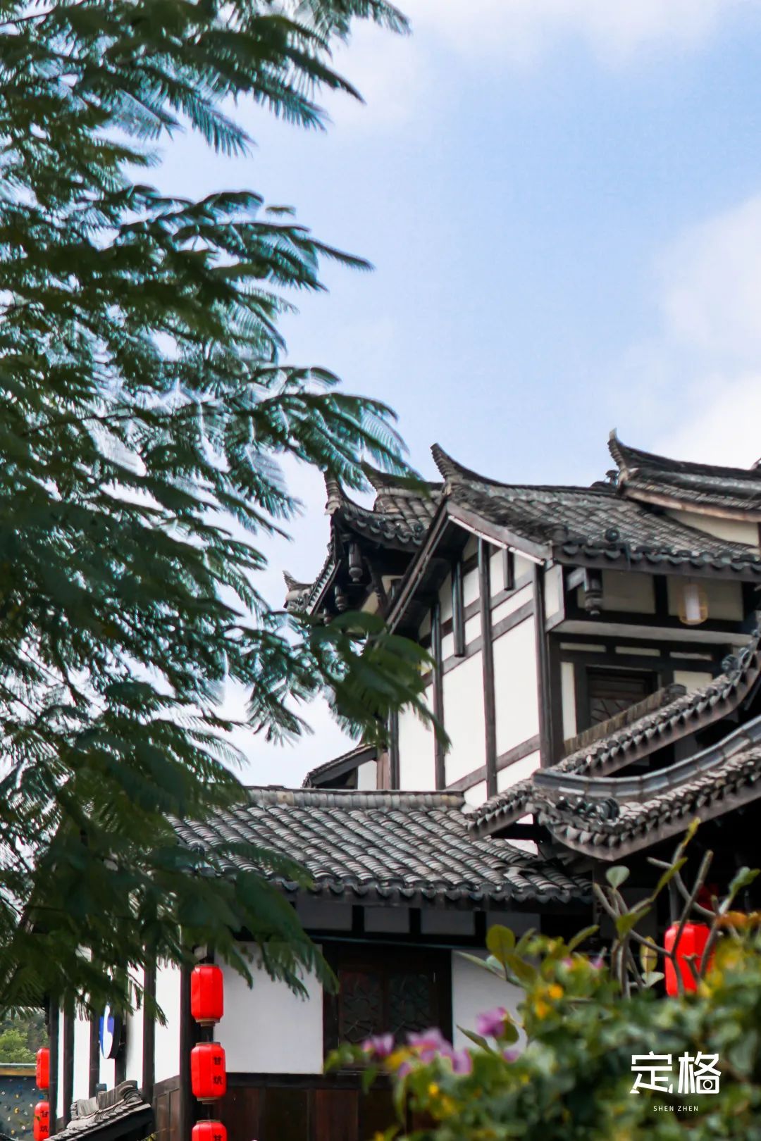 深圳古风小镇,古风小镇风景