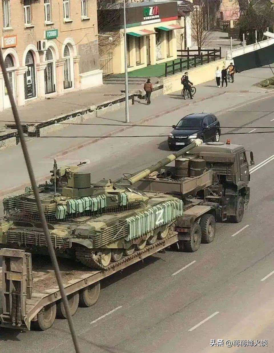 俄罗斯扔下了多少物资,俄t90m坦克被缴获