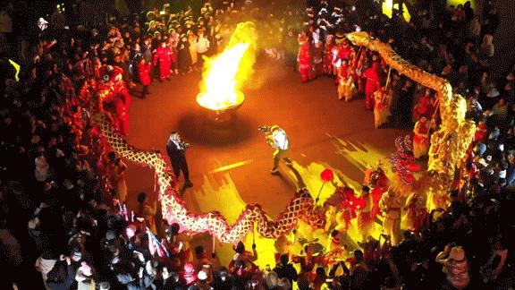 来忻州古城感受过节的气氛,忻州市年味古城