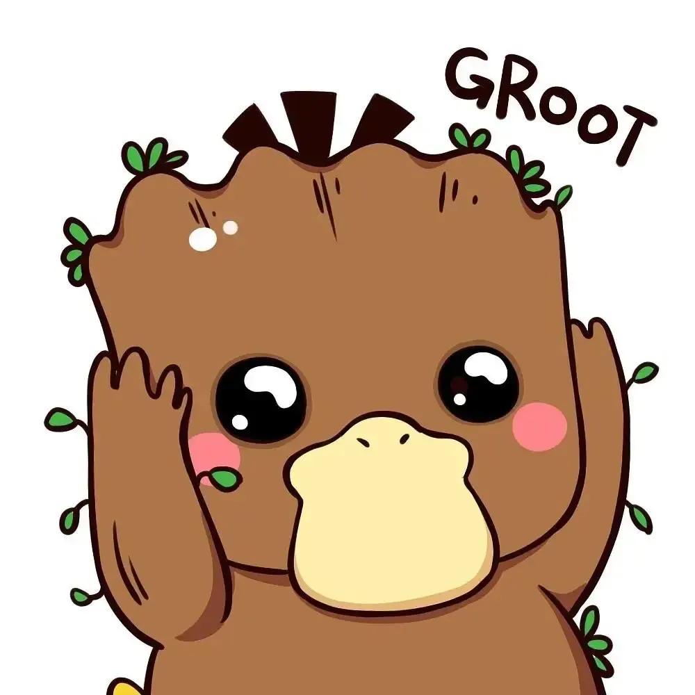 可达鸭系列头像,可达鸭系列头像q版