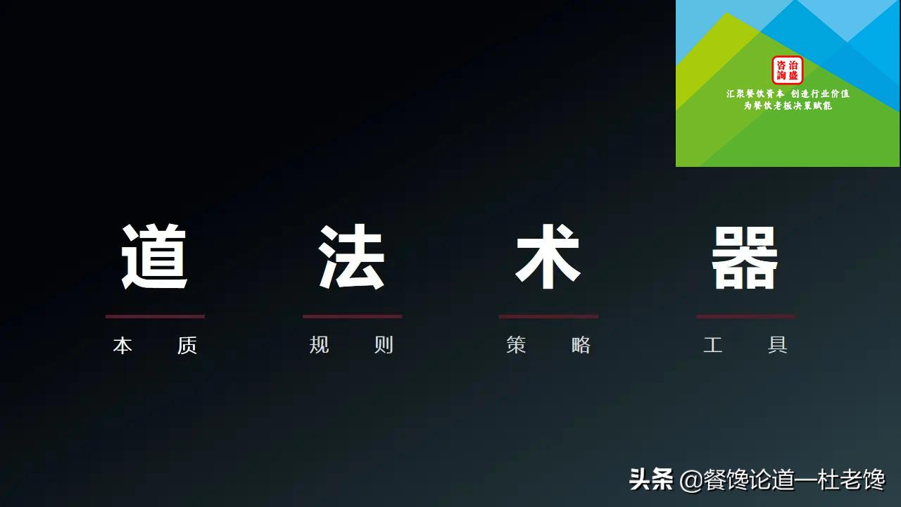 创业智慧手段大全,创业术与道