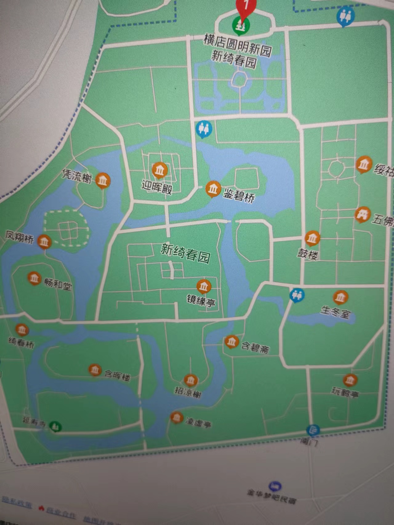 圆明新园和圆明园长得一模一样吗,北京圆明园横店