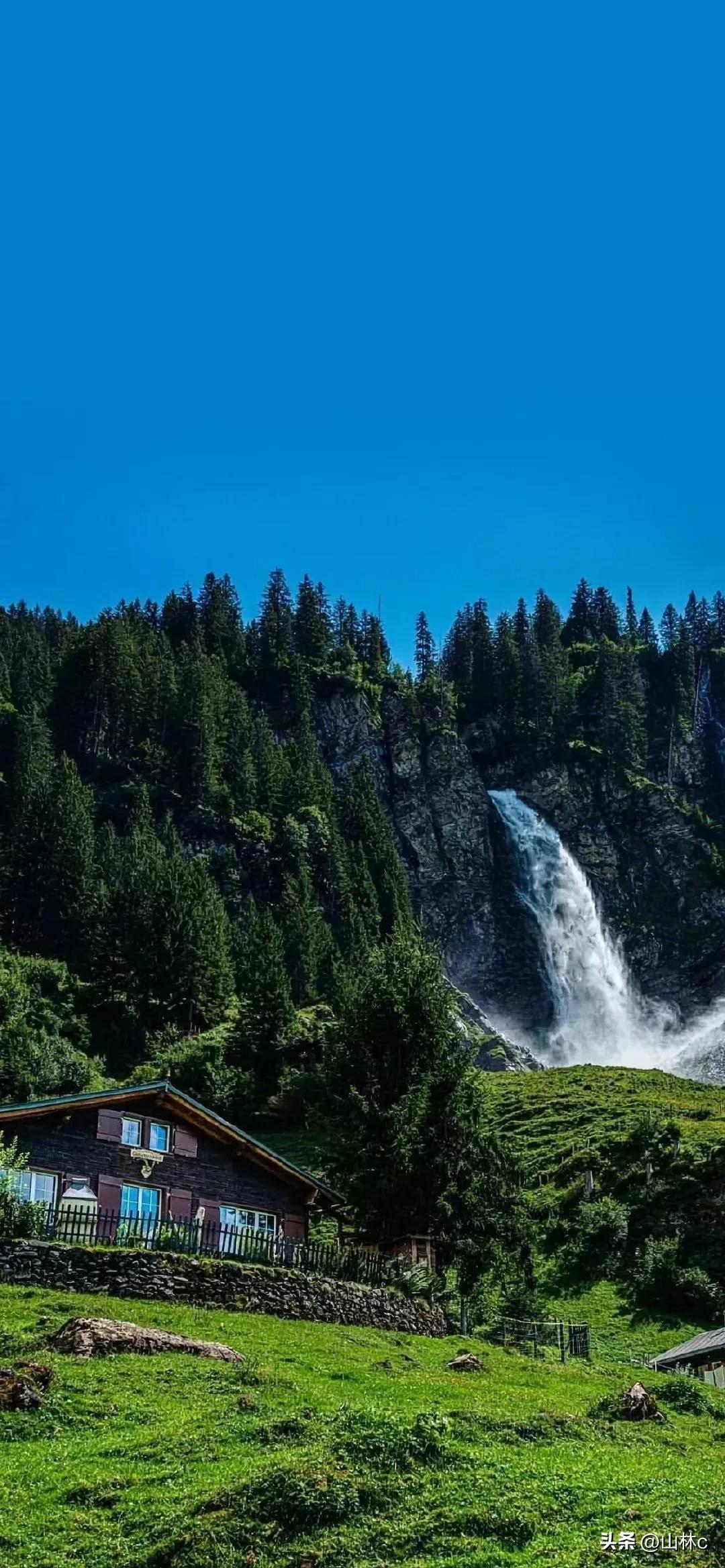 瑞士超清壁纸1080p,瑞士阿尔卑斯山雪山风景壁纸