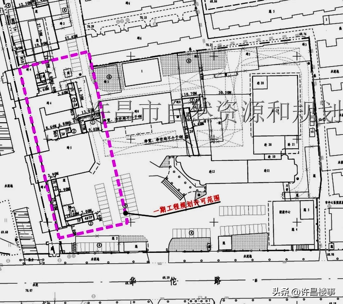 许昌市中医院新院区,许昌县医院老院区