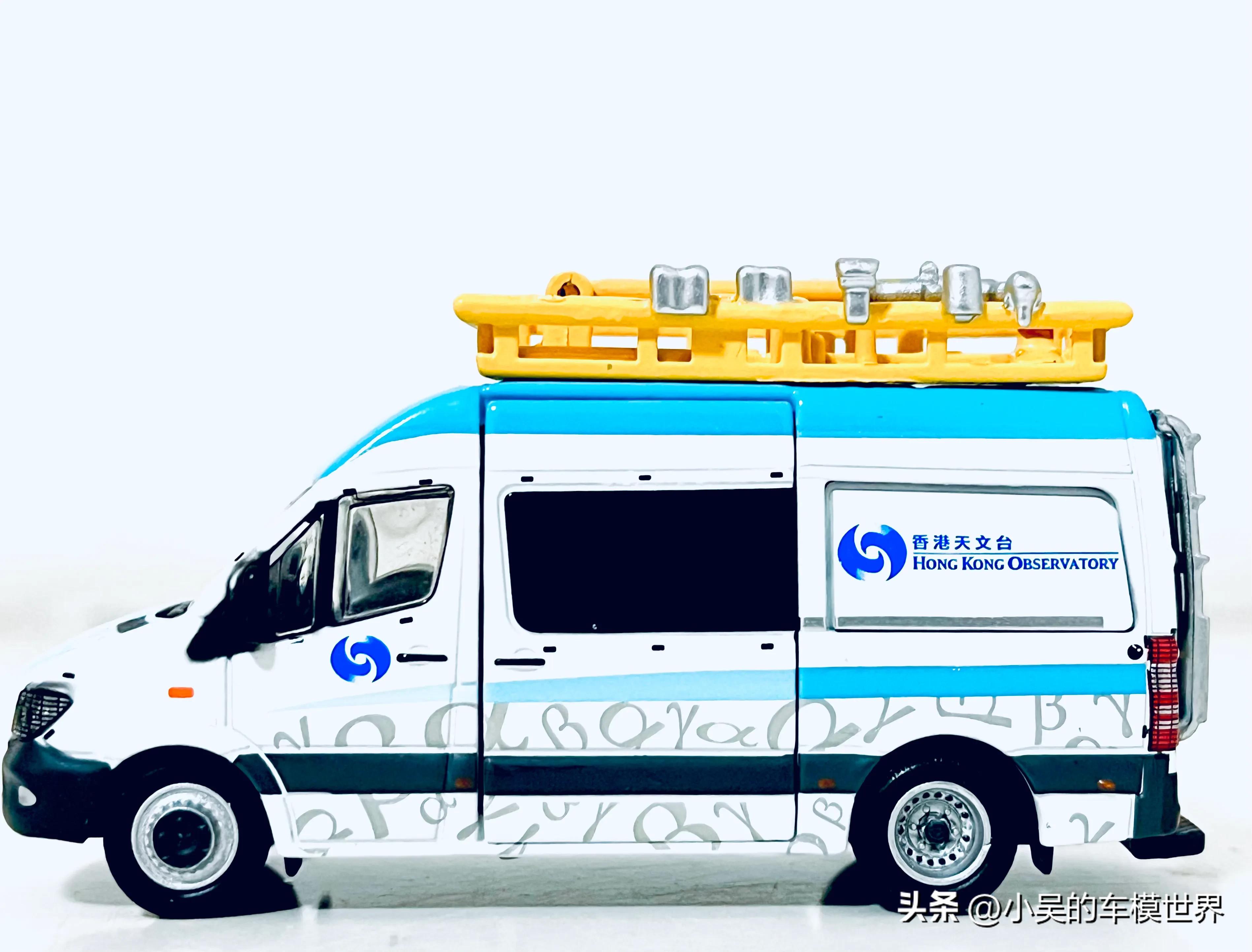 风雨无阻为您报时｜TINY微影40-奔驰sprinter天文台辐射巡测车