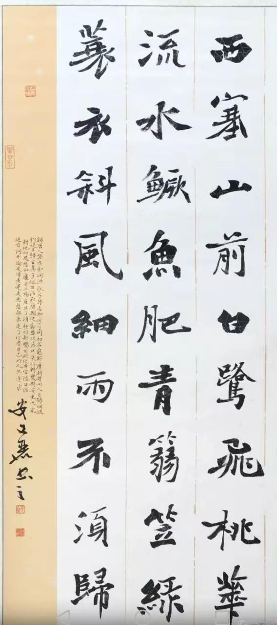 魏碑安文丽,安文丽魏碑示范视频