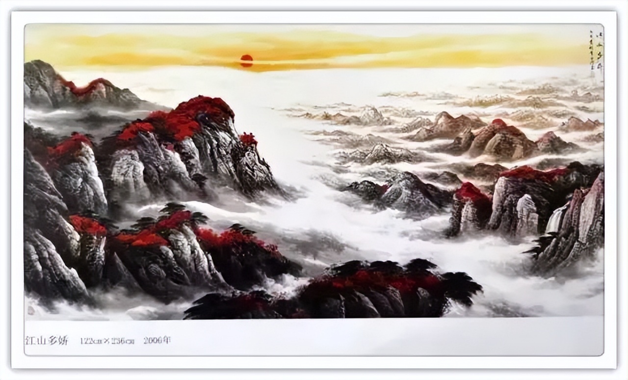 查世煜山水画,查世煜作品值钱吗