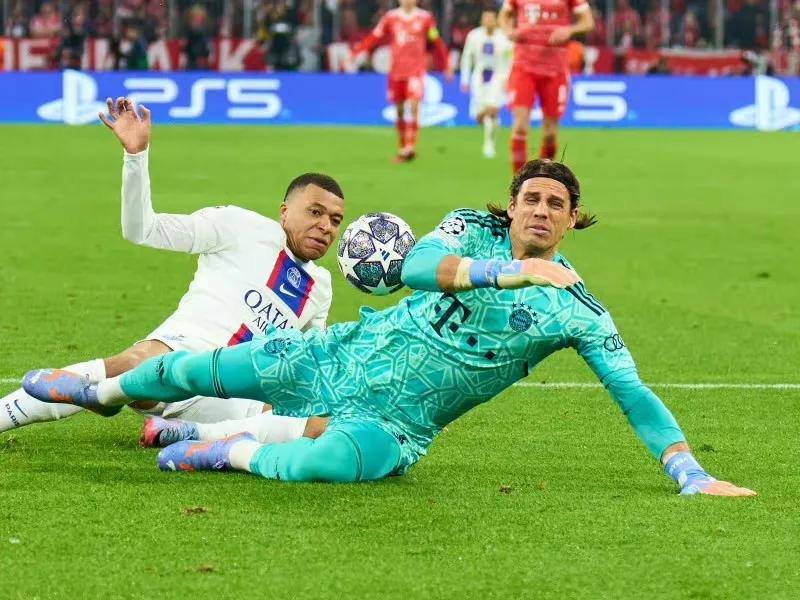 姆巴佩梅西欧冠对决,巴黎圣日耳曼欧冠三次被逆转