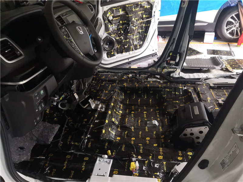 12款奥德赛汽车音响隔音安装教学,本田奥德赛中门隔音改装方案