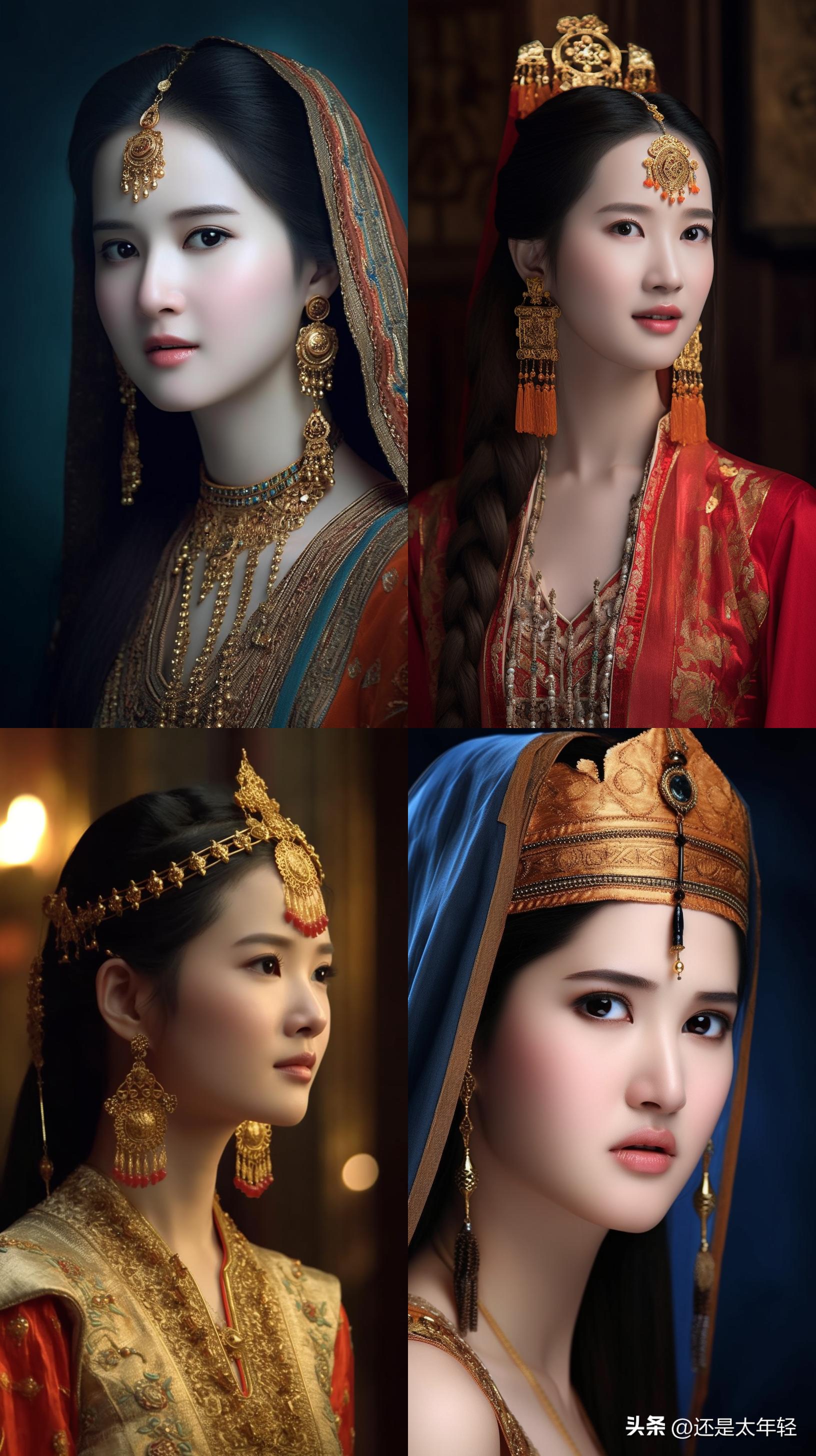 中国古代女性真实的样子,中国古代女子是什么样子的