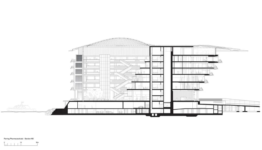 企业大厦设计图,企业总部办公楼装修设计