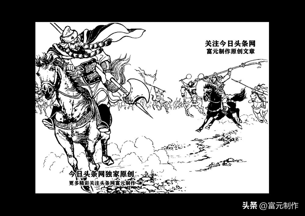 梁山一百零八将大战金兀术,梁山五虎将之首战金兀术