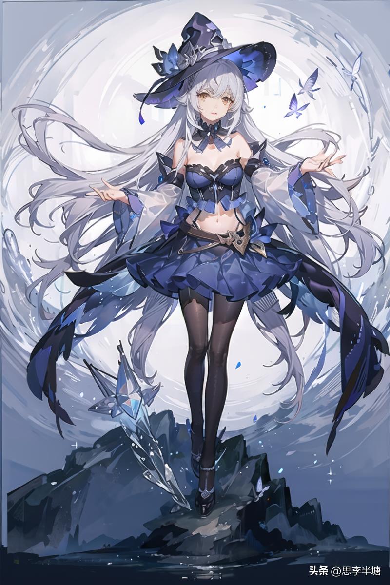 二次元超美少女合集高清壁纸,二次元魔法少女高清图片