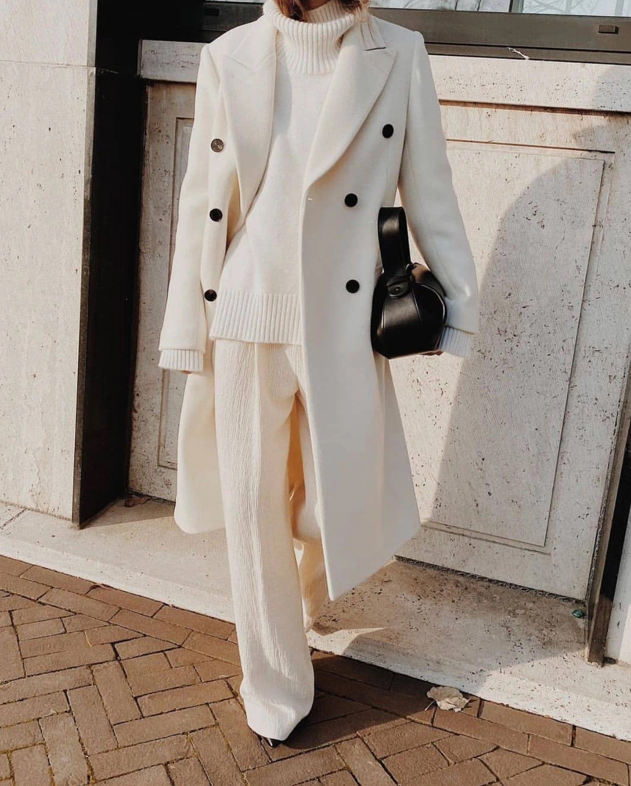 中款大衣穿搭示范大全,修身格子大衣的穿搭技巧