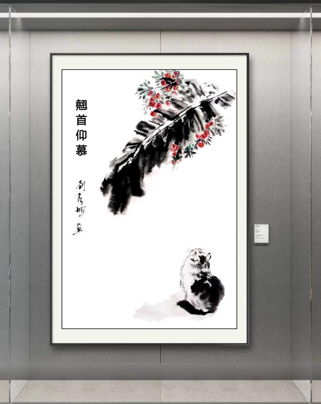 听障画家,刘春城国画作品