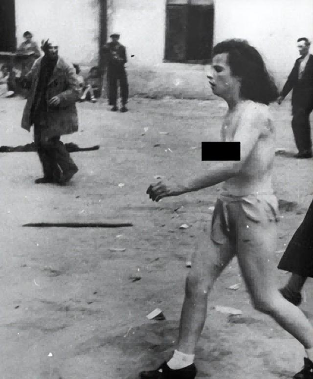 集中营惨状:30张老照片揭示妇女衣不遮体的悲惨命运!