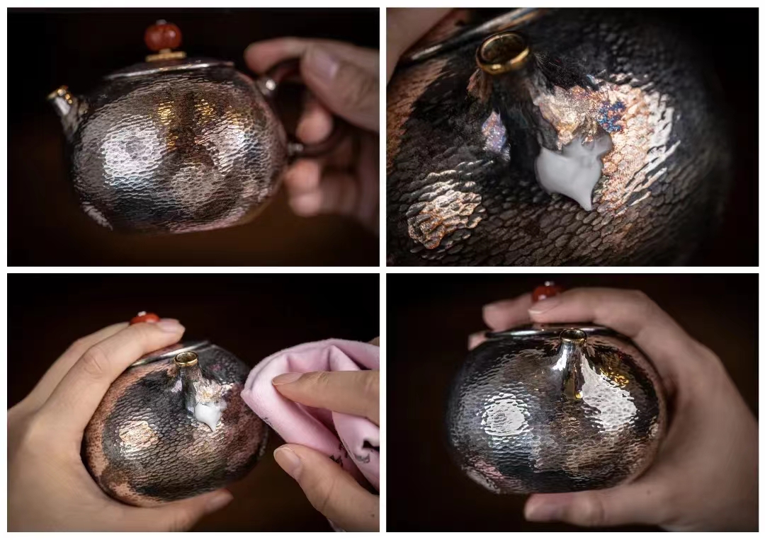 银壶不好打理,银壶干烧了怎么样保养