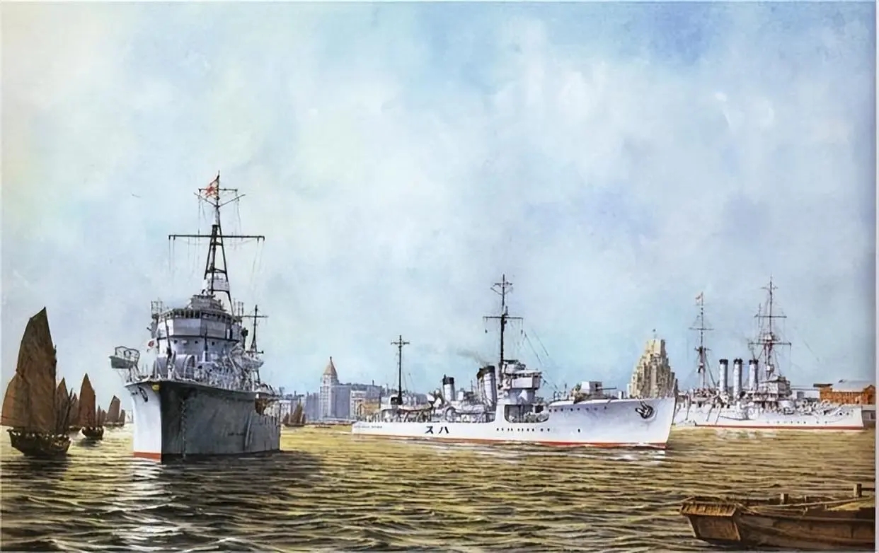 旧日本海军是什么,海军装备各型战舰