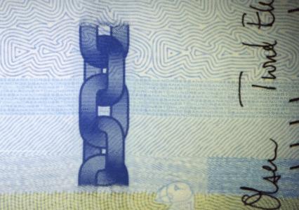 挪威克朗200,200挪威克朗背面