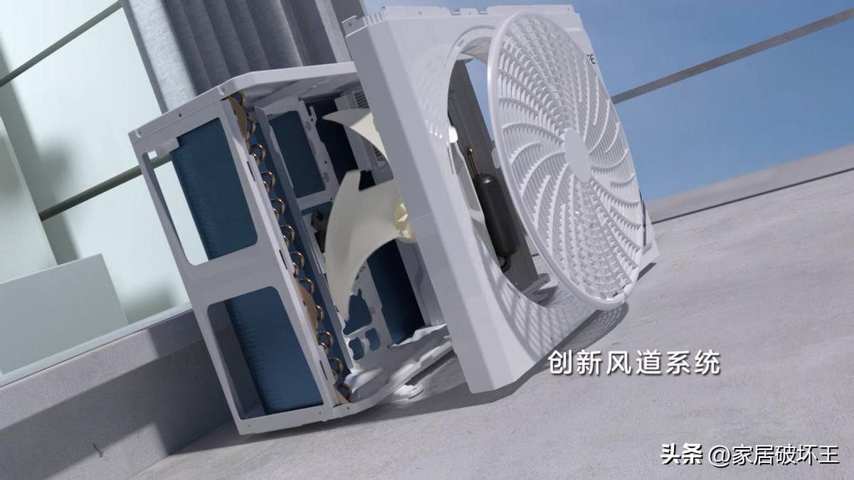 拆解第二代格力冷酷外机，高温天空调*工罢**真的是无解题？