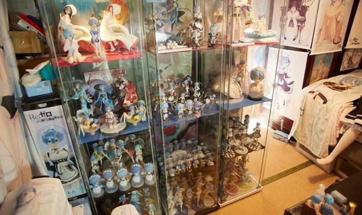 蕾姆日本人形手办,蕾姆和服手办出售