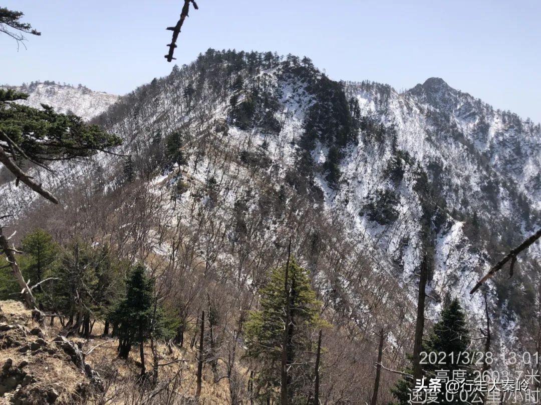 首阳山穿越大坪梁景色怎么样,大坪梁穿越到首阳山攻略