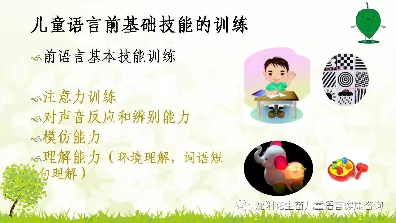 语言康复训练全套视频教程,语言康复训练教学效果总结