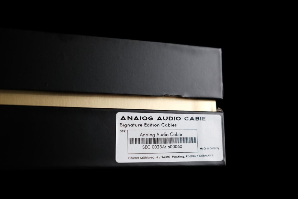 给大音响系统画龙点睛的高端线材--HANOWASIGNATUREEDITIONCABLE