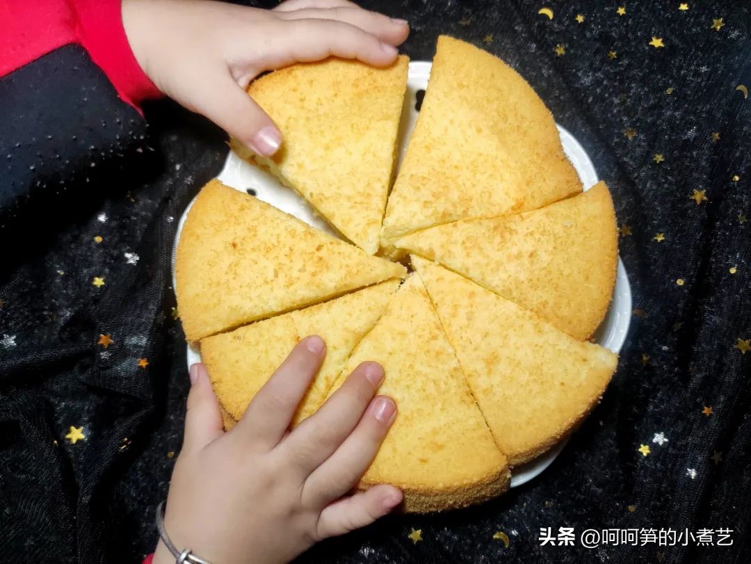 教你制作戚风蛋糕香甜美味喧软,一看就会做的戚风蛋糕详细做法