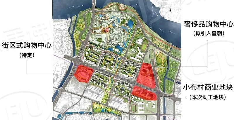 佛山新城小布村,佛山新城小布商业奠基