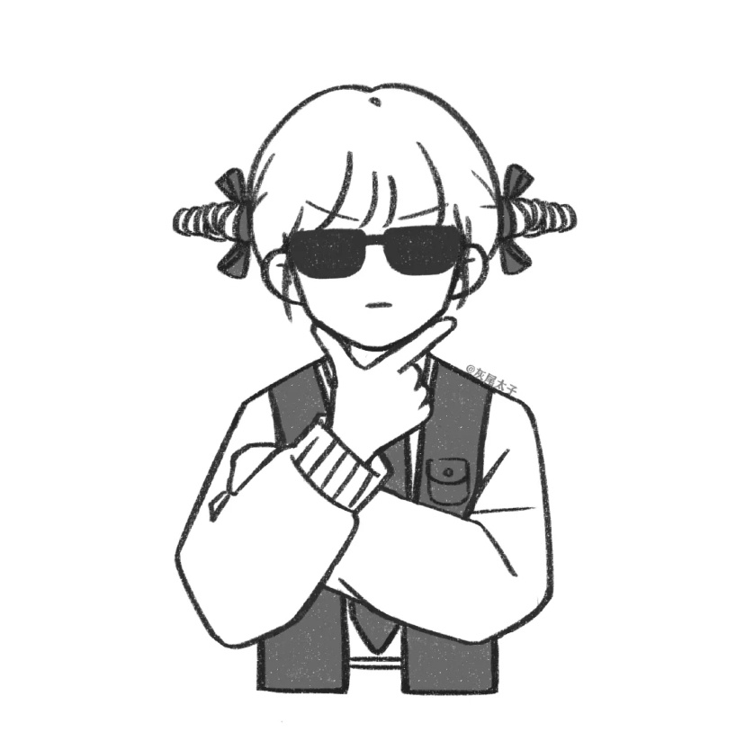 简笔画女士头像可爱,姐妹头像简笔画女生可爱