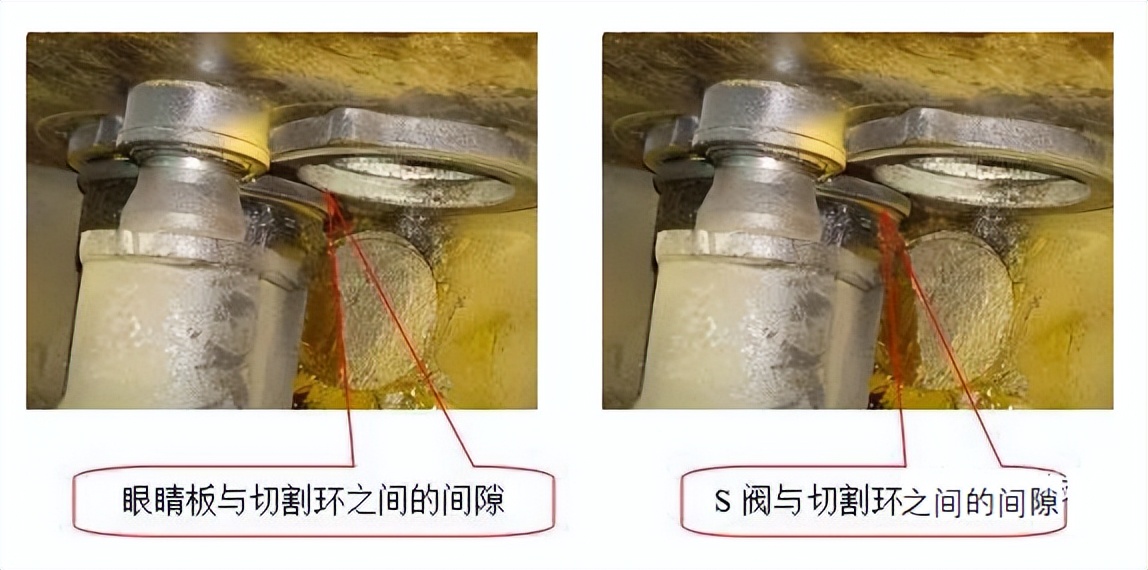 眼镜板切割环拆解视频,眼镜板切割环间隙过大有什么影响