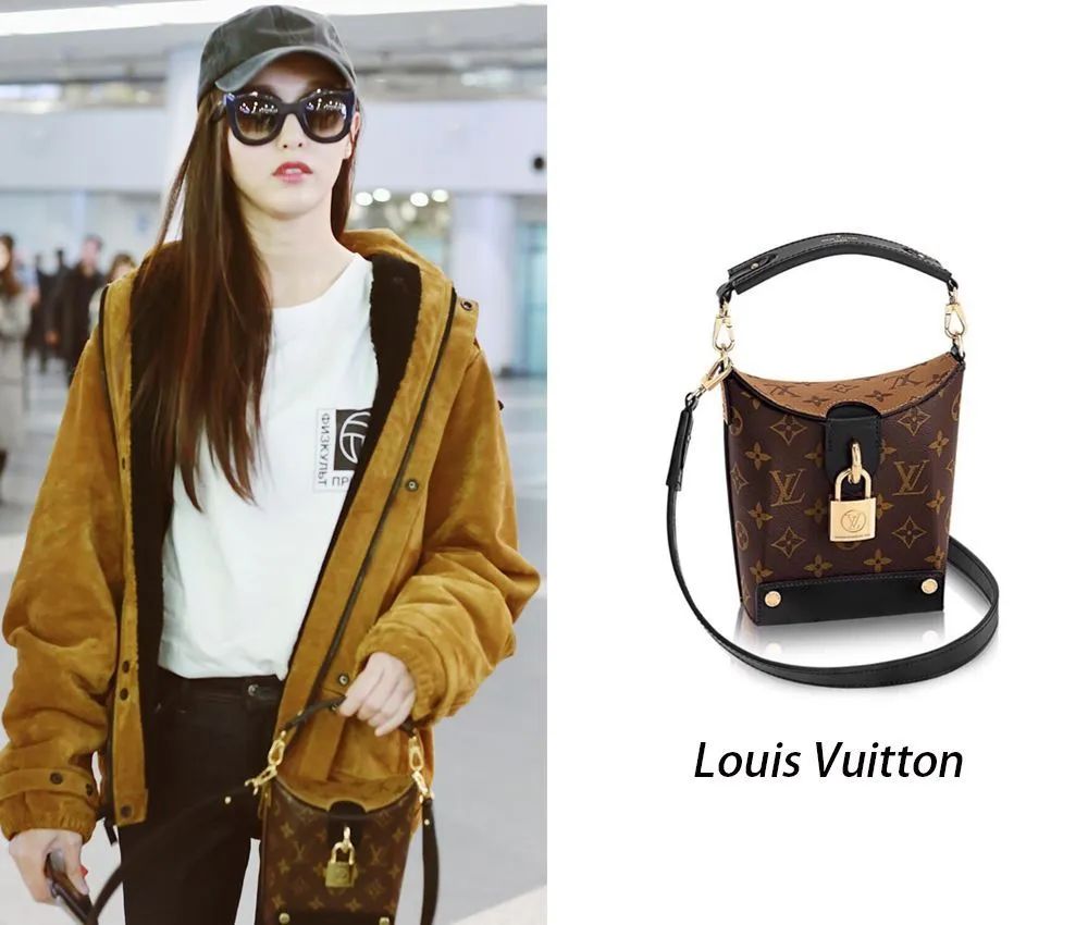 唐嫣在机场时背的焦糖色包,唐嫣曾经用过哪些包包