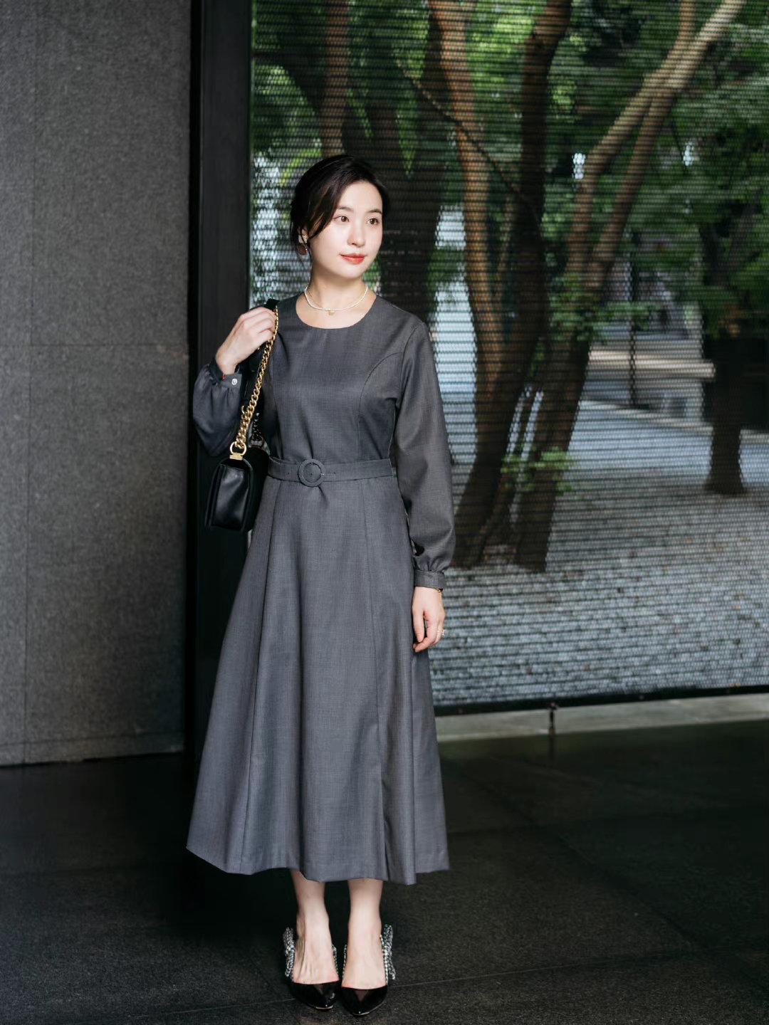 知性温柔高级穿搭小个子,150小个子法式轻熟知性穿搭夏