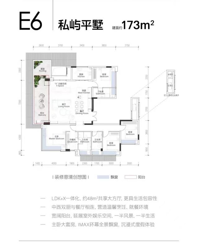 重庆中央公园华润悦府,重庆华润中央公园悦府143户型展示