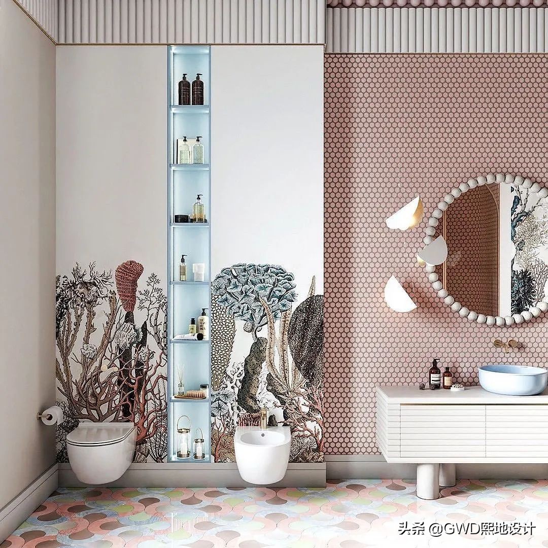 最美卫生间装修效果图,2021最火卫生间设计效果图