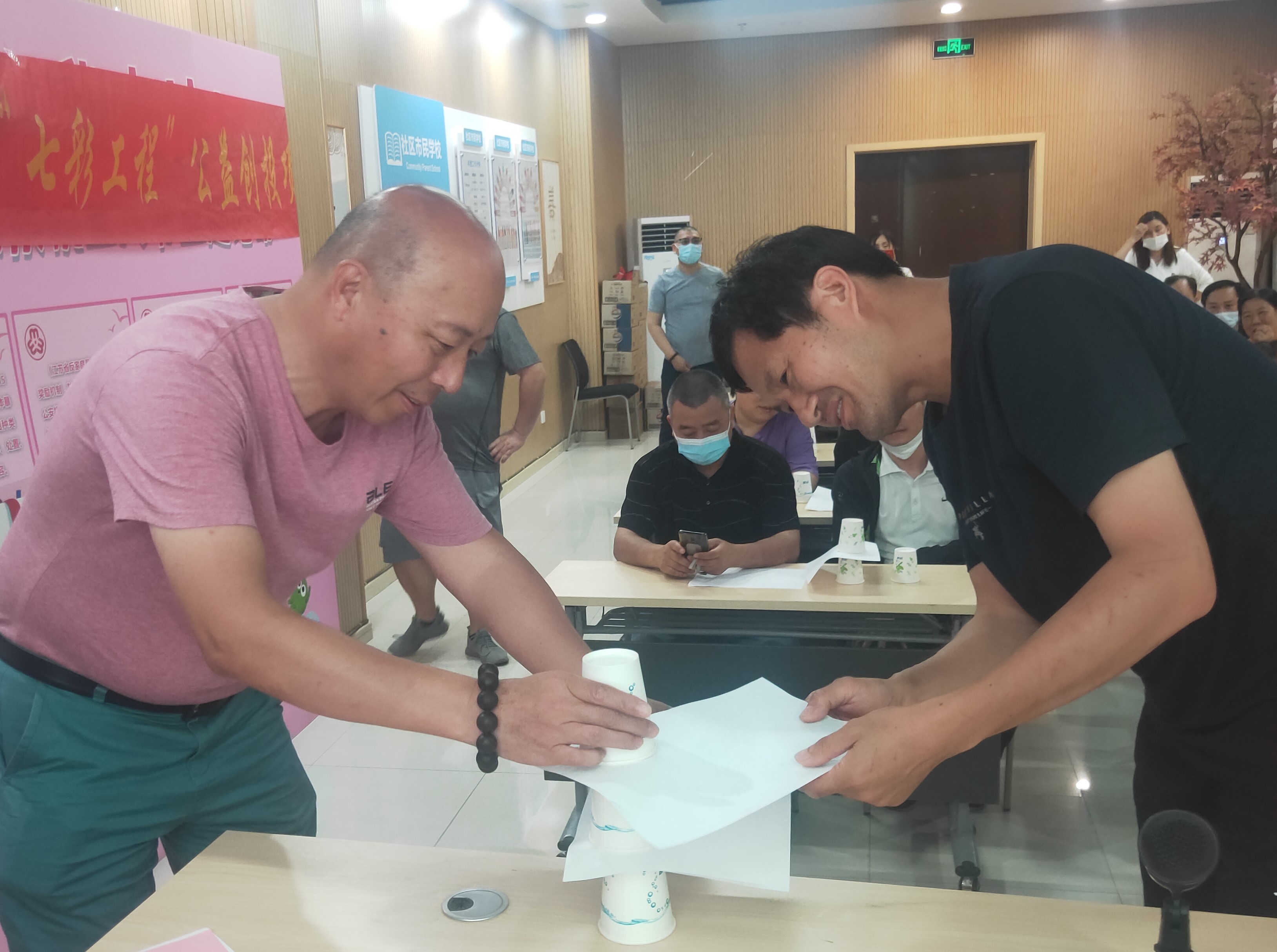 “金和益家”能量加油站为志愿者赋能